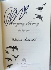 Libro Demi Lovato Firmato Di