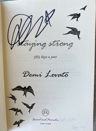 Libro demi lovato firmato - libro,
