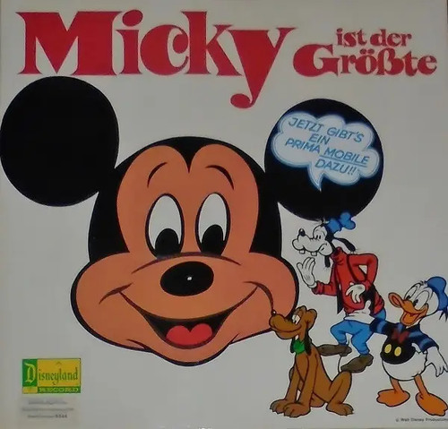 Disney micky ist der größte - disney,
