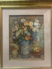 Tita Mozzoni - olio su tela -