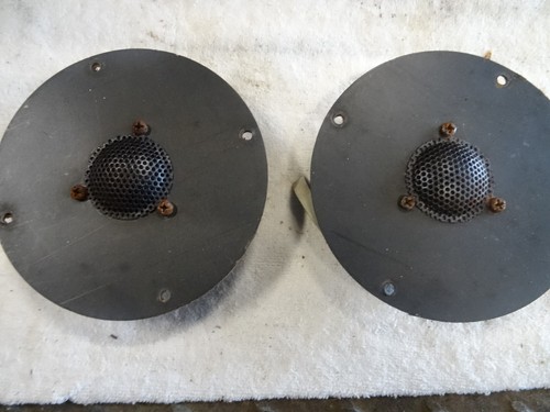 Pair vintage dome tweeters - dome,