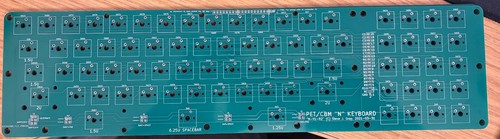 Commodore pet cbm - "n", tastiera