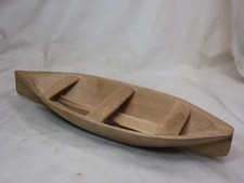 modellino canoa vintage in