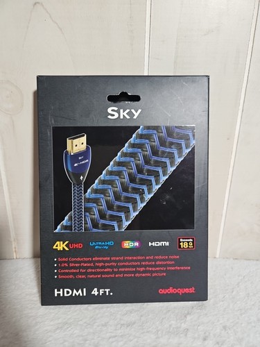 Nuovo cavo audioquest - sky, 4k