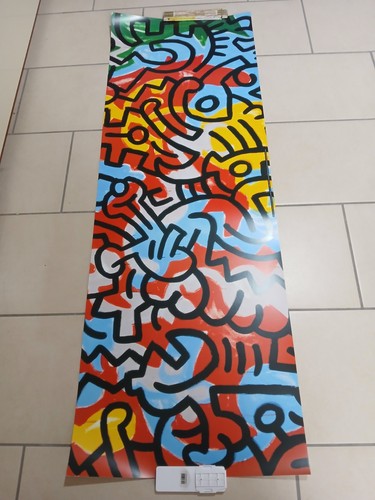 Poster vintage keith haring - vintage,