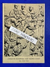 🔵CARTOLINA FRANCHIGIA COLONNA TRAIANA WW2 ERINNOFILO SALONE AERONAUTICA MILAN😂