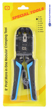 TL-200R Pinza a crimpare modulare, nera e blu  4-6-8-10 pin SPECIAL TOOLS