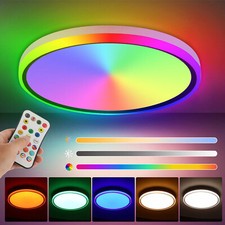 Plafoniera LED RGB dimmerabile