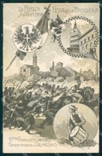 Militari Reggimentali III° Reggimento Fanteria Piemonte Pistoia cartolina XF4209