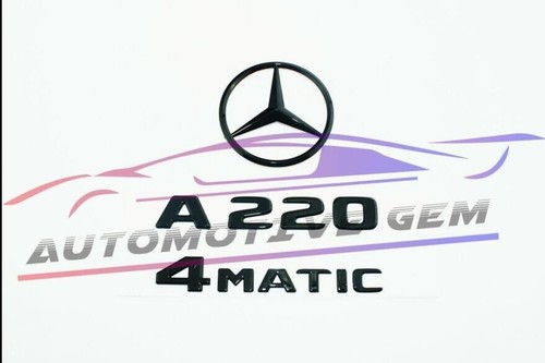 A220 4matic rear star emblem - 4matic,