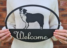 Targa insegna di benvenuto