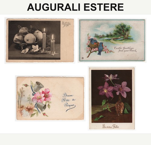Cartoline augurali estere - cartoline,