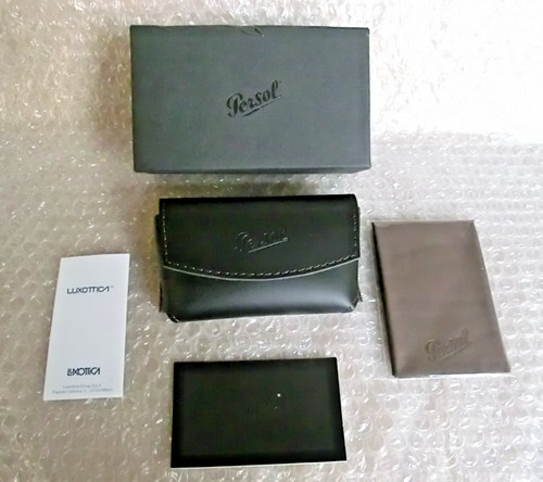 Custodia occhiali persol nera - custodia,