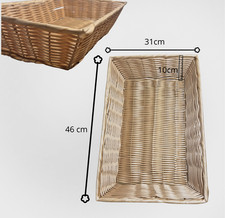 PVC Wicker Braided Basket