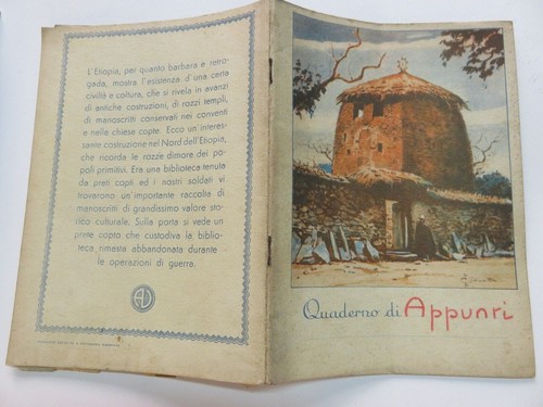 Vecchio quaderno scolastico