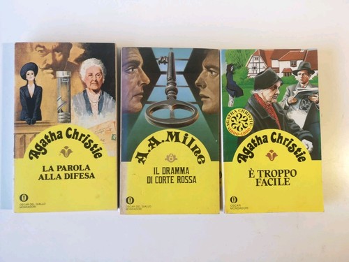Lotto libri gialli mondadori - gialli,