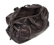 Borsone cabina in vera pelle invecchiata cm 50x30x27 RONCATO (lt 40.5) kg 2.1