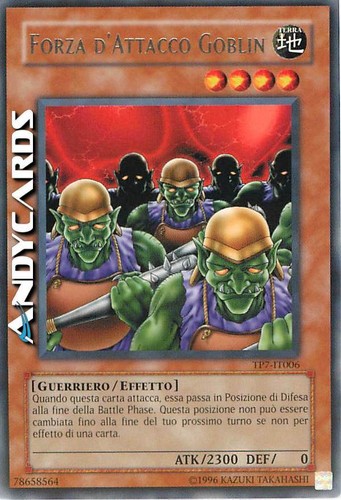 Forza attacco goblin - forza, •