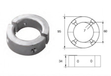 GORI OGIVA ZINCO ANODO X ELICHE ORIENTABILI E  ABBATTIBILI PROTEZIONE CATODICA