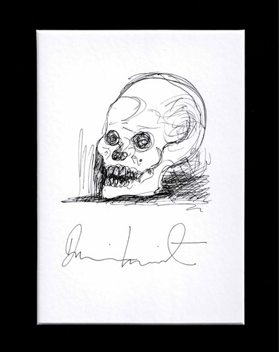 Damien hirst disegno originale - hirst,