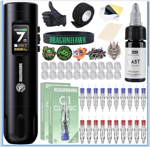 Dragonhawk tattoo kit - dragonhawk,