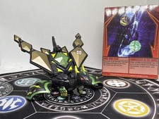 Bakugan Darkus Dharak con Airkor Combat Set Invaders Gundaliani Raro