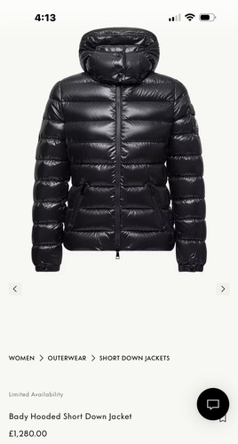 Moncler bady piumino corto con - moncler,