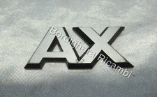 SCRITTA SIGLA CITROEN AX GT