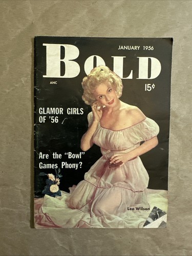 Bold magazine january - bold, 1956