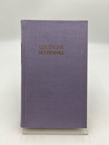 Deutsche schwänke in - schwänke, einem