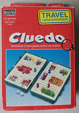 Parker Cluedo Travel I Giocaovunque Mini Poket Tascabile Versione 1997