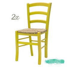 Sedia Paesana in Legno Fondino