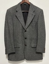 giacca nino cerruti pour homme 50% cashmere tweed 3 bottoni taglia 38r