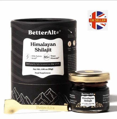 Betteralt himalayan shilajit - himalayan,
