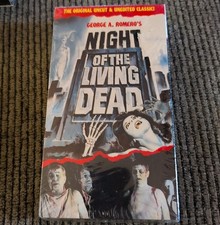 night of the living dead vhs