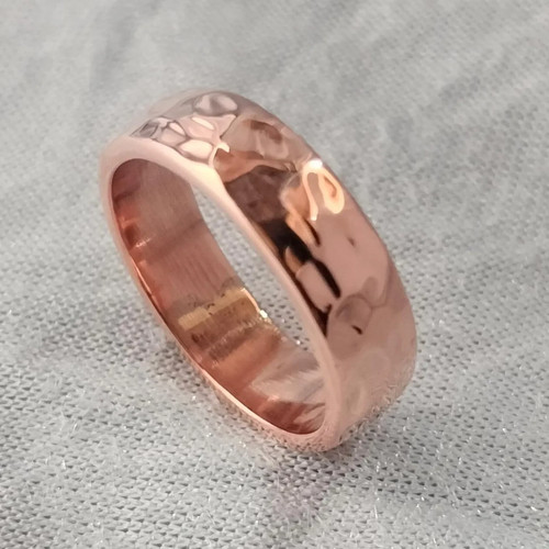 Anello rame massiccio - anello,