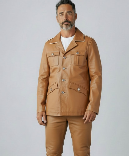 Giacca uomo vera pelle pelle