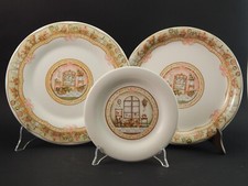 VINTAGE SERVIZIO 18 PIATTI  CERAMICA SIC DECORO SWEET HOME