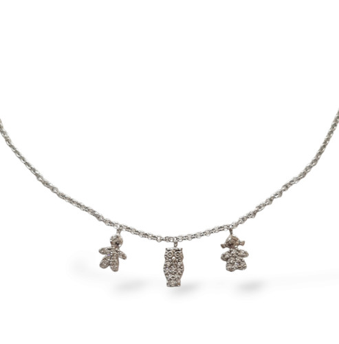 Collana argento 925 con - collana,