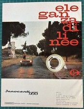 Rara Pubblicità INNOCENTI 950 Spyder del 1961