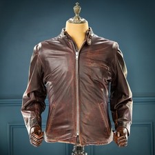 Giacca pelle vintage - , 80
