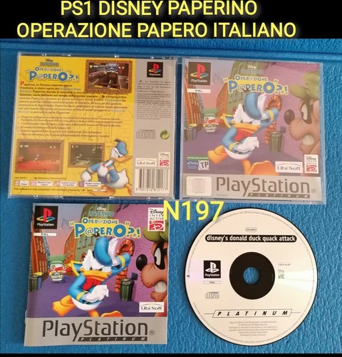 Ps1 disney paperino - disney,