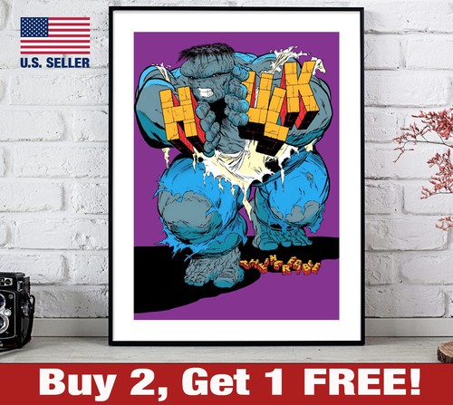 Poster hulk incredibile grigio - hulk,