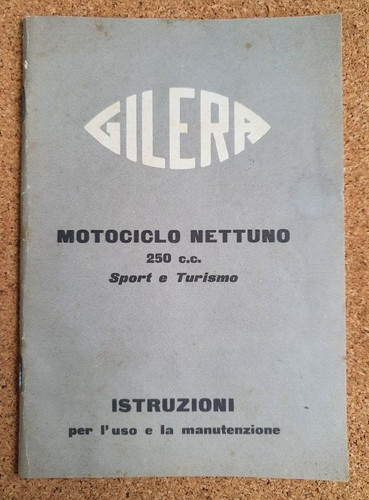 Gilera motociclo nettuno 250 - gilera,