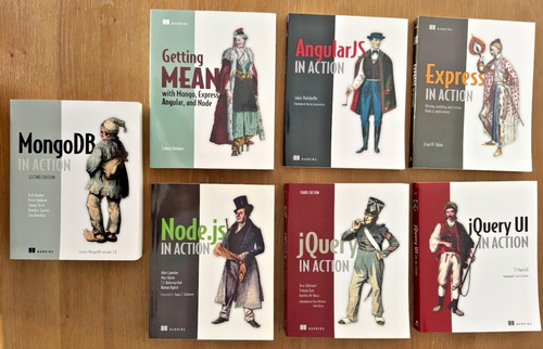 Manning web dev book set - book,