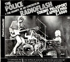 Biglietto Concerto THE POLICE 4/04/1980 Torino Palasport