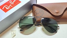 occhiali RayBan Aviator silver
