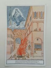 Cartolina BRUNO DA OSIMO Aeronautica Aviazione "La notte sacra" militare guerra