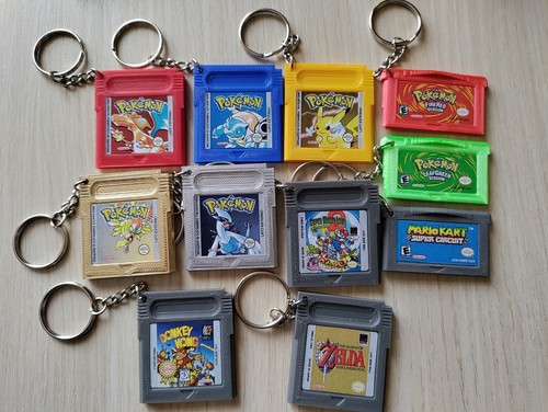 Portachiavi pokemon gameboy - pokemon,