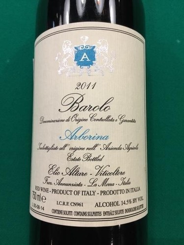 Vino rosso barolo 2011 - vino,